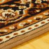 Superior Area Rugs for Bedroom, Farmhouse, Kitchen, Entryway, Laundry Room | Living Room Decor | Mosaic Collection, Chocolate, 2′ 7″ x 8′ Chocolate(Brown)