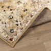 Superior Area Rugs for Bedroom, Farmhouse, Kitchen, Entryway, Laundry Room | Living Room Decor | Mosaic Collection, Chocolate, 2′ 7″ x 8′ Chocolate(Brown Ivory)