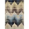 Superior Area Rugs for Bedroom, Farmhouse, Kitchen, Entryway, Laundry Room Living Room Decor Cadwell Collection, 2′ x 3′, Beige Blue(Beige Blue)