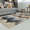 Superior Area Rugs for Bedroom, Farmhouse, Kitchen, Entryway, Laundry Room Living Room Decor Cadwell Collection, 2′ x 3′, Beige Blue(Beige Blue)