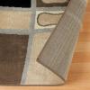 Superior Area Rugs for Bedroom, Farmhouse, Kitchen, Entryway, Laundry Room Living Room Decor Cadwell Collection, 2′ x 3′, Beige Blue(Brown Beige)