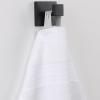 Superior Bath Towel Set, Rayon From Bamboo Cotton Blend, Ideal for Bathroom, Guest Bathroom, and Beach, Modern Style with Solid Dobby Border, Includes 2 Pieces; Bath Towels, Bath Towel, Salmon(White)