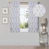 Superior Blackout Curtains, Room Darkening, Bedroom, Drapes, Kitchen, Living Room Window Accents, Sun Blocking, Thermal, 2 Pack, Ribbon Blackout Curtains, Set of 2, 52″ x 84″, Silver(Chrome)