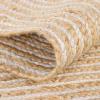 Superior Braided Jute Handwoven Indoor Area Rug, Jute Floor Decor for Living Room, Dining Room, Bedroom, Office, Dorm, Kitchen, Entry, Hand-Woven Modern Farmhouse Rugs, 6′ x 9′, Natural Tan(Natural Tan)
