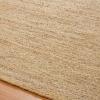 Superior Braided Jute Indoor Outdoor Area Rug, Jute Floor Decor for Patio, Pool Deck, Living Room, Dining Room, Bedroom, Office, Dorm, Kitchen, Entry, Modern Farmhouse Rugs, 5′ x 8′, Natural Tan(Natural Tan – Z)