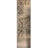 Superior Bristol Collection Area Rug, 8mm Pile Height with Jute Backing, Chic Geometric Damask Patchwork Design, Fashionable and Affordable Woven Rugs – 4′ x 6′ Rug, Ivory & Light Blue(Ivory-light Blue)