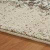Superior Bristol Collection Area Rug, 8mm Pile Height with Jute Backing, Chic Geometric Damask Patchwork Design, Fashionable and Affordable Woven Rugs – 4′ x 6′ Rug, Beige & Brown(Beige-brown – Z)