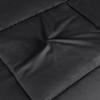 Superior Brushed Microfiber Solid Comforter, Down Alternative Bedding, Reversible, Medium Weight, Fluffy, Decorative, Duvet Insert, Oversized Blanket, Box Quilt Design, King, Winter Blue(Black)