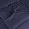Superior Brushed Microfiber Solid Comforter, Down Alternative Bedding, Reversible, Medium Weight, Fluffy, Decorative, Duvet Insert, Oversized Blanket, Box Quilt Design, King, Winter Blue(Navy Blue)