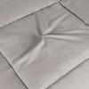 Superior Brushed Microfiber Solid Comforter, Down Alternative Bedding, Reversible, Medium Weight, Fluffy, Decorative, Duvet Insert, Oversized Blanket, Box Quilt Design, King, Winter Blue(Silver)