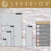 Superior Chloe Indoor Area Rug, 2 ft x 3 ft, Chocolate(Chocolate)