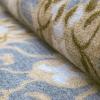 Superior Chloe Indoor Area Rug, 2 ft x 3 ft, Chocolate(Taupe)