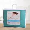 Superior Classic All-Season Reversible Comforter, Comfy, Fluffy, Cozy, Lightweight, Decorative, Duvet Insert, Plush, Oversized Bedding, Box Quilt Design, 4 Corner Loops, Full/Queen, Dusty Orange(Turquoise)