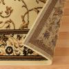 Superior Clementina Collection 3-Piece Rug Set, Attractive Rugs with Jute Backing, Durable and Beautiful Woven Structure, Elegant Medallion Area Rug Set – 2′ x 3′, 2′ x 5′, and 5′ x 7′ Rugs, Black(Beige Ivory)