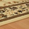 Superior Clementina Collection 3-Piece Rug Set, Attractive Rugs with Jute Backing, Durable and Beautiful Woven Structure, Elegant Medallion Area Rug Set – 2′ x 3′, 2′ x 5′, and 5′ x 7′ Rugs, Black(Beige Ivory)