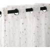 Superior Cormac Sheer Curtains, Window Accents for Family Room or Bedroom, Modern Eclectic Transitional Style, Decorative Geometric Trellis with Grommets, Curtain Set of 2 Panels, 52″ W X 63″ L, Ivory(Champagne)