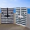Superior Cotton Beach Towels, Towel Set for Kids, Pool, Swimming, Adults, Oversized, Absorbent, Fast Drying, Bathroom Basics, Nautical, Yacht Club Collection, 34″ x 64″, Navy Blue/White, 2 Piece(Yacht – Navy Blue/White)