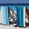 Superior Cotton Beach Towels, Towel Set for Kids, Pool, Swimming, Adults, Oversized, Absorbent, Fast Drying, Bathroom Basics, Nautical, Yacht Club Collection, 34″ x 64″, Navy Blue/White, 2 Piece(Blue)