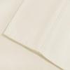Superior Cotton Blend 600 Thread Count Pillowcases, Cotton Rich Pillow Case 2 Pack, Solid Pillow Covers, Everyday Comfort Basics, Bedding Essentials, Bed Accents, Set of 2, Standard Size, White(Ivory)