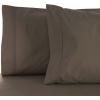 Superior Cotton Blend 600 Thread Count Pillowcases, Cotton Rich Pillow Case 2 Pack, Solid Pillow Covers, Everyday Comfort Basics, Bedding Essentials, Bed Accents, Set of 2, Standard Size, White(Gray)