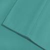 Superior Cotton Blend 600 Thread Count Pillowcases, Cotton Rich Pillow Case 2 Pack, Solid Pillow Covers, Everyday Comfort Basics, Bedding Essentials, Bed Accents, Set of 2, Standard Size, White(Teal)