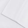 Superior Cotton Blend 600 Thread Count Pillowcases, Cotton Rich Pillow Case 2 Pack, Solid Pillow Covers, Everyday Comfort Basics, Bedding Essentials, Bed Accents, Set of 2, Standard Size, White(White)