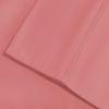 Superior Cotton Blend 600 Thread Count Pillowcases, Cotton Rich Pillow Case 2 Pack, Solid Pillow Covers, Everyday Comfort Basics, Bedding Essentials, Bed Accents, Set of 2, Standard Size, White(Blush)
