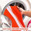 Superior Cotton Cabana Striped Beach Towels, Colorful Towels for Adult, Kid, Pool, Swimming, Sand, Travel, Large Oversized, Absorbent, Fast Drying, Bath Basics, Cabana Collection, 1 Piece, Orange(Coral)
