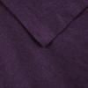 Superior Cotton Flannel Duvet Cover Set, Brushed Cotton Bedding, Cozy Comfort, Soft, 3-Piece Set Includes 1 Duvet Cover with Button Closure, 2 Pillow Shams, Solid Design, Full/Queen, White(Purple)