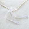 Superior Cotton Flannel Duvet Cover Set, Brushed Cotton Bedding, Cozy Comfort, Soft, 3-Piece Set Includes 1 Duvet Cover with Button Closure, 2 Pillow Shams, Solid Design, Full/Queen, White(Ivory)