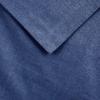 Superior Cotton Flannel Duvet Cover Set, Brushed Cotton Bedding, Cozy Comfort, Soft, 3-Piece Set Includes 1 Duvet Cover with Button Closure, 2 Pillow Shams, Solid Design, Full/Queen, White(Navy Blue)