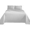Superior Cotton Fleur De Lis Bedspread Set, Warm Blankets, All-Season Bedding, Bedroom Decor, Decorative Boho Medallion Coverlet, Includes 1 Bedspread, 2 Pillow Shams, Full, Peach(White 03)