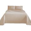 Superior Cotton Fleur De Lis Bedspread Set, Warm Blankets, All-Season Bedding, Bedroom Decor, Decorative Boho Medallion Coverlet, Includes 1 Bedspread, 2 Pillow Shams, Full, Peach(Peach)