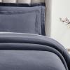 Superior Cotton Fleur De Lis Bedspread Set, Warm Blankets, All-Season Bedding, Bedroom Decor, Decorative Boho Medallion Coverlet, Includes 1 Bedspread, 2 Pillow Shams, Full, Peach(Denim Blue)