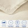 Superior Cotton Fleur De Lis Bedspread Set, Warm Blankets, All-Season Bedding, Bedroom Decor, Decorative Boho Medallion Coverlet, Includes 1 Bedspread, 2 Pillow Shams, Full, Peach(Ivory 03)