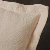 Superior Cotton Fleur De Lis Bedspread Set, Warm Blankets, All-Season Bedding, Bedroom Decor, Decorative Boho Medallion Coverlet, Includes 1 Bedspread, 2 Pillow Shams, Full, Peach(Peach)