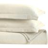 Superior Cotton Fleur De Lis Bedspread Set, Warm Blankets, All-Season Bedding, Bedroom Decor, Decorative Boho Medallion Coverlet, Includes 1 Bedspread, 2 Pillow Shams, Full, Peach(Ivory 02)