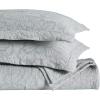 Superior Cotton Fleur De Lis Bedspread Set, Warm Blankets, All-Season Bedding, Bedroom Decor, Decorative Boho Medallion Coverlet, Includes 1 Bedspread, 2 Pillow Shams, Full, Peach(Grey)