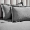Superior Cotton Fleur De Lis Bedspread Set, Warm Blankets, All-Season Bedding, Bedroom Decor, Decorative Boho Medallion Coverlet, Includes 1 Bedspread, 2 Pillow Shams, Full, Peach(Grey 02)
