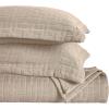 Superior Cotton Fleur De Lis Bedspread Set, Warm Blankets, All-Season Bedding, Bedroom Decor, Decorative Boho Medallion Coverlet, Includes 1 Bedspread, 2 Pillow Shams, Full, Peach(Beige 01)