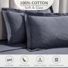 Superior Cotton Fleur De Lis Bedspread Set, Warm Blankets, All-Season Bedding, Bedroom Decor, Decorative Boho Medallion Coverlet, Includes 1 Bedspread, 2 Pillow Shams, Full, Peach(Denim Blue)