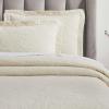 Superior Cotton Fleur De Lis Bedspread Set, Warm Blankets, All-Season Bedding, Bedroom Decor, Decorative Boho Medallion Coverlet, Includes 1 Bedspread, 2 Pillow Shams, Full, Peach(Ivory)