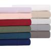Superior Cotton Percale Pillowcase Set, King, Lilac, 2-Pieces(Navy Blue)