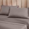 Superior Cotton-Blend 2-Piece Solid Pillowcases – Standard, Ivory(Gray)