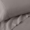 Superior Cotton-Blend 2-Piece Solid Pillowcases – Standard, Ivory(Gray)