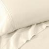 Superior Cotton-Blend 2-Piece Solid Pillowcases – Standard, Ivory(Ivory)