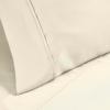 Superior Cotton-Blend 2-Piece Solid Pillowcases – Standard, Ivory(Ivory)