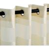 Superior Dalitso Rope Sheer Curtains, Window Accents, Braided Rope, Stripe, Textured, Traditional, Modern, Transitional Design with Stainless Grommets, Curtain Set of 2 Panels, 52″ x 84″, Lime(Cream)