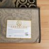 Superior Designer Amherst Collection Area Rug, 10mm Pile Height with Jute Backing, Scrolling Damask Medallion Pattern, Anti-Static, Water-Repellent Rugs – Grey, 5′ x 8′ Rug(Grey)