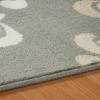 Superior Designer Casper Collection Area Rug, 8mm Pile Height with Jute Backing, Chic Tonal Damask Pattern, Anti-Static, Water-Repellent Rugs – Blue, 2’7″ x 8′ Runner Rug(Blue)